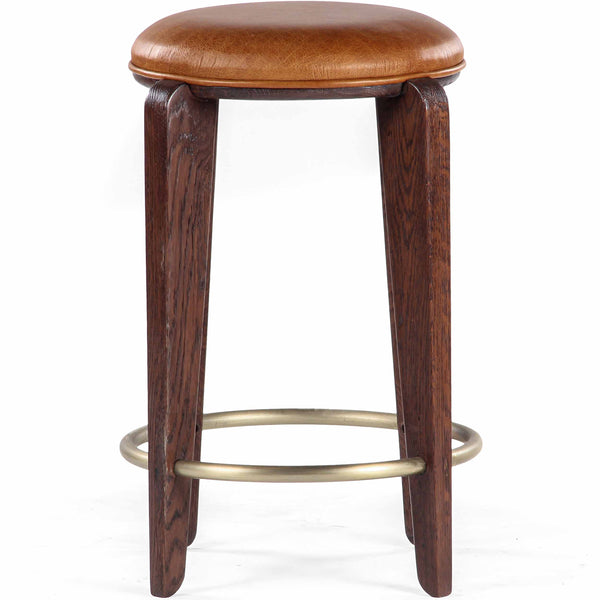 Home Fashion Quattro Counter Stool Brown