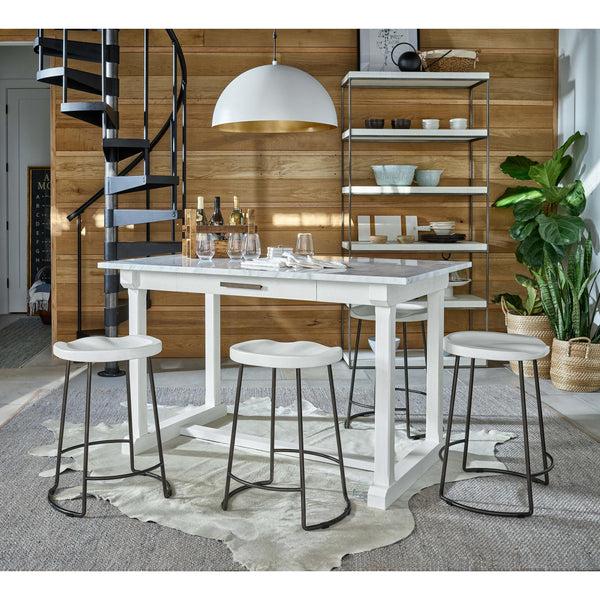 Home Fashion Reid Counter Stool Picket Fence