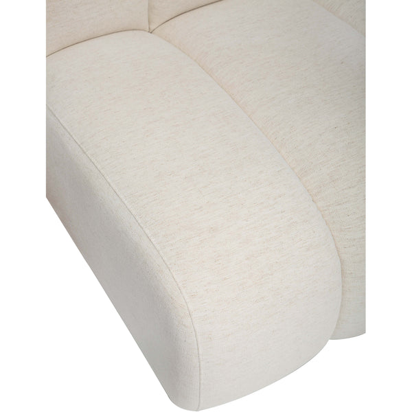 Home Fashion Renzo Armless Sectional Nomad Snow