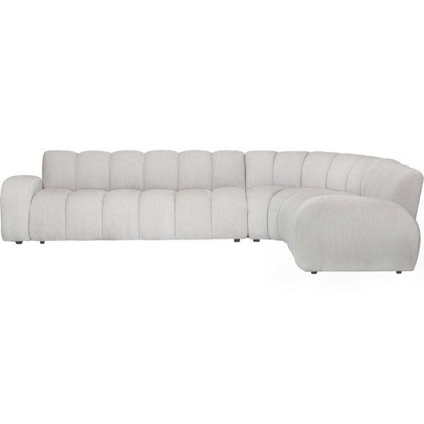 Home Fashion Renzo Sectional Synergy Oatmeal