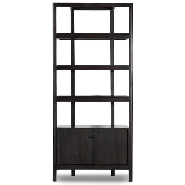 Home Fashion Reza Bookcase Black By Four Hands