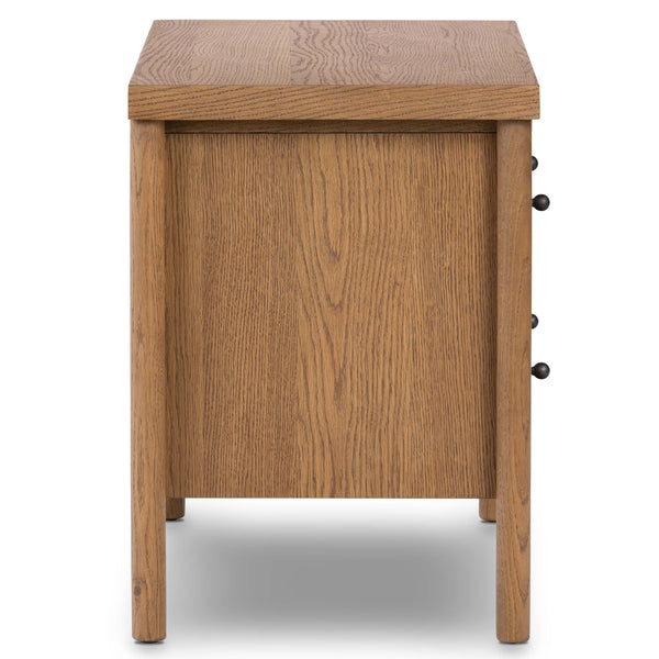 Home Fashion Roark Nightstand Amber By Four Hands