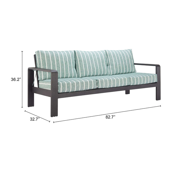 Home Fashion Rolig Sofa Green