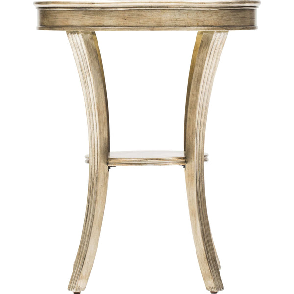 Home Fashion Round Mirror Accent Table