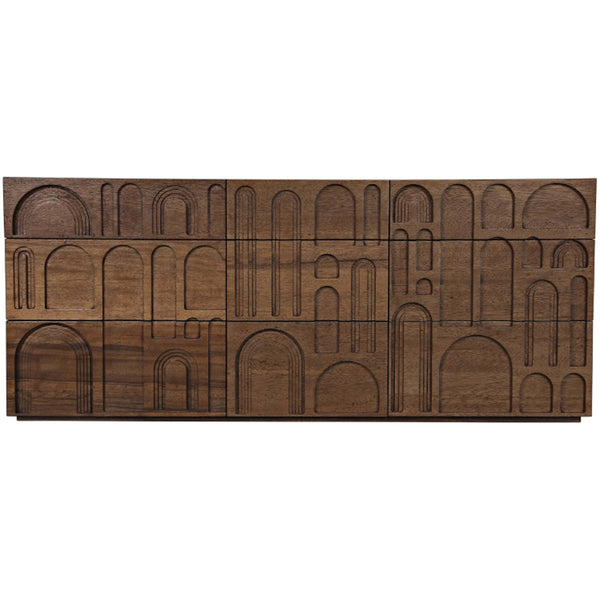 Home Fashion Royce Sideboard Dark Walnut