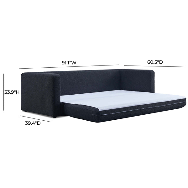 Home Fashion Ryan Sofa Bed Black