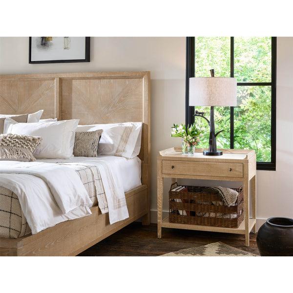 Home Fashion Rylie Nightstand Rustic Natural