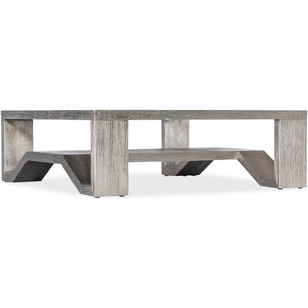 home fashion Saber Cocktail Table Silver Leaf
