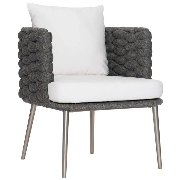 home fashion Santa Cruz Arm Chair Cadet Grey