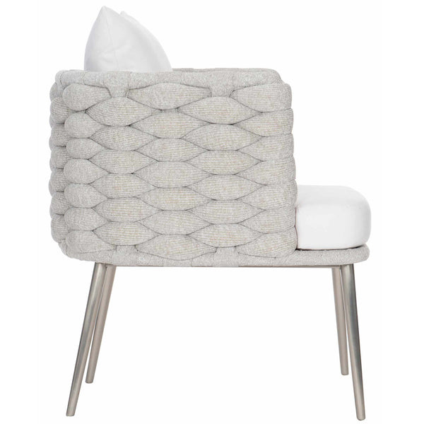 Home Fashion Santa Cruz Arm Chair Nordic Grey