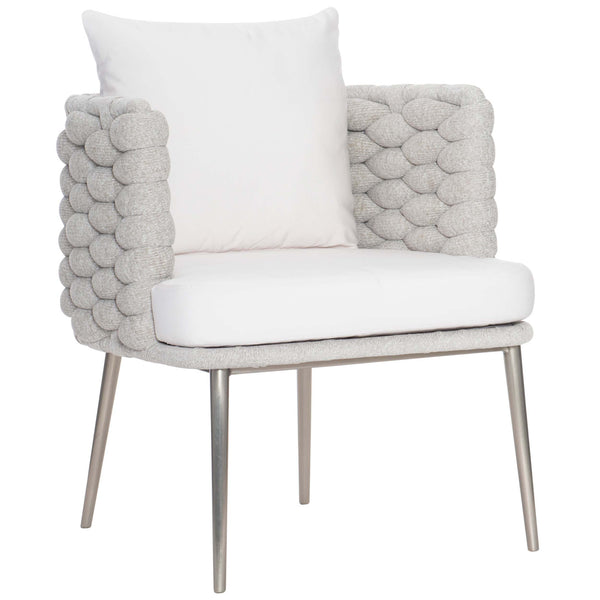 home fashion Santa Cruz Arm Chair Nordic Grey