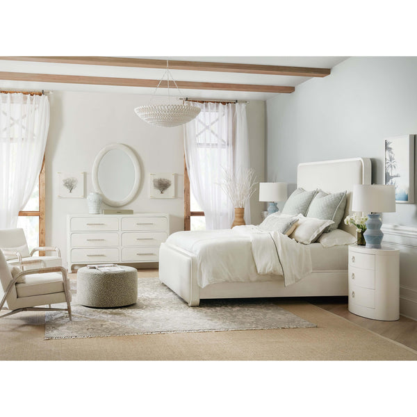 Home Fashion Serenity Upholstered Panel Bed