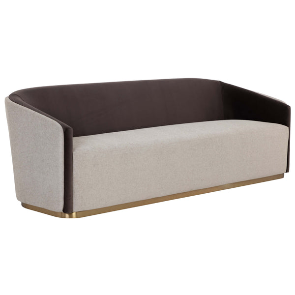 Home Fashion Sheva Sofa Ernst Sandstone/Meg Ash