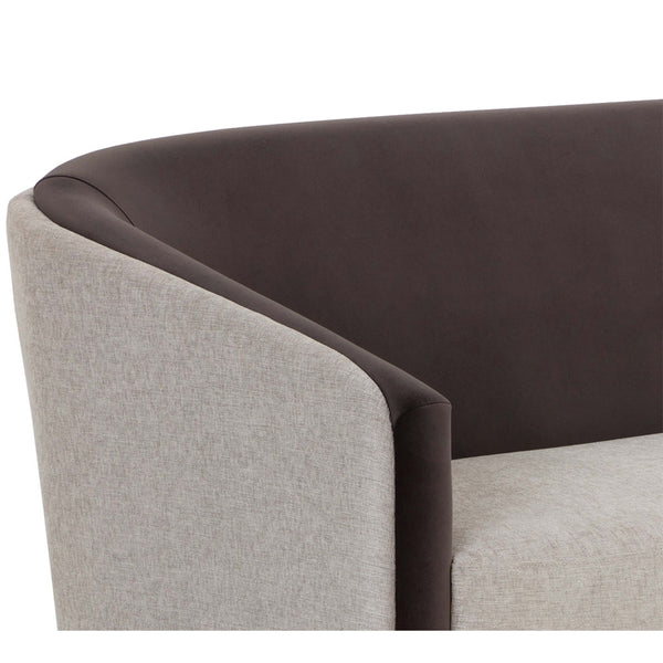 Home Fashion Sheva Sofa Ernst Sandstone/Meg Ash