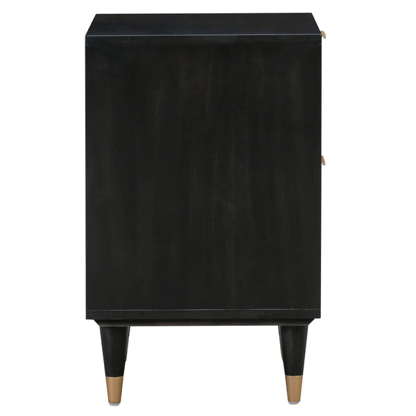 Home Fashion Sierra Nightstand Noir