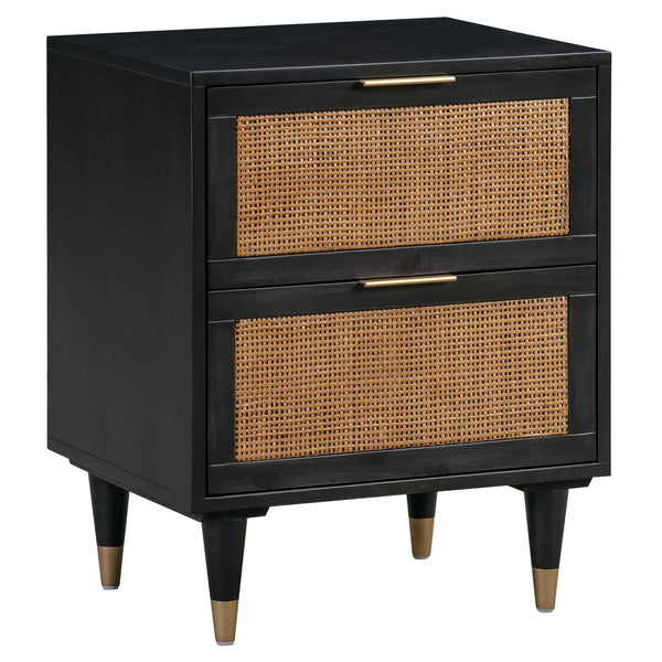home fashion Sierra Nightstand Noir