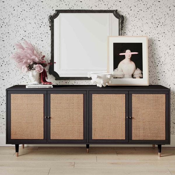 Home Fashion Sierra Sideboard Black