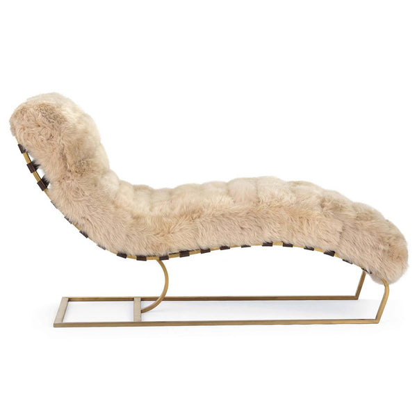 Home Fashion Siesta Chaise Lounge Natural