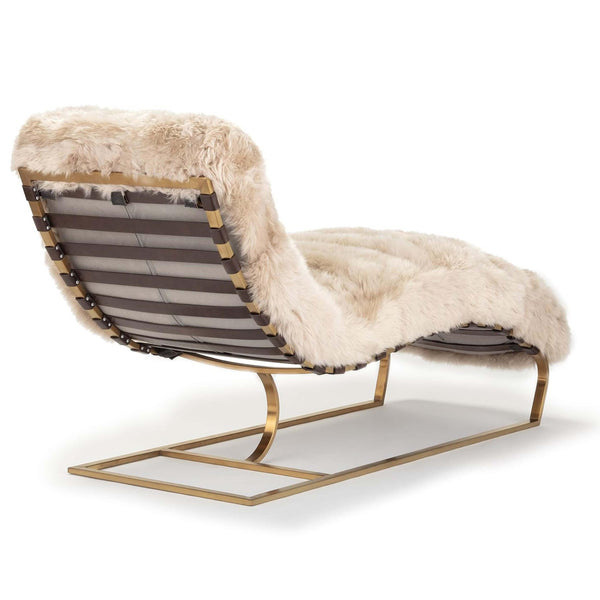 Home Fashion Siesta Chaise Lounge Natural