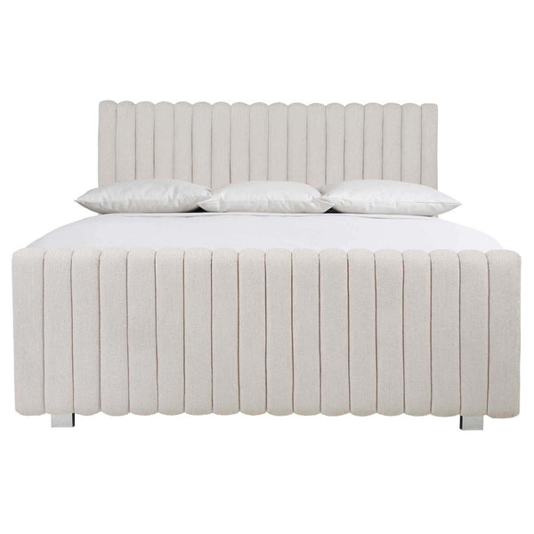 Home Fashion Silhouette Channeled Panel Bed