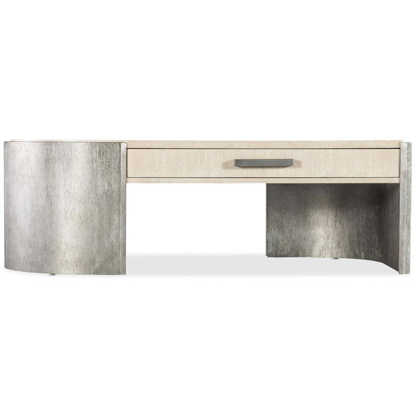 Home Fashion Silverfrost Cocktail Table Light Wood