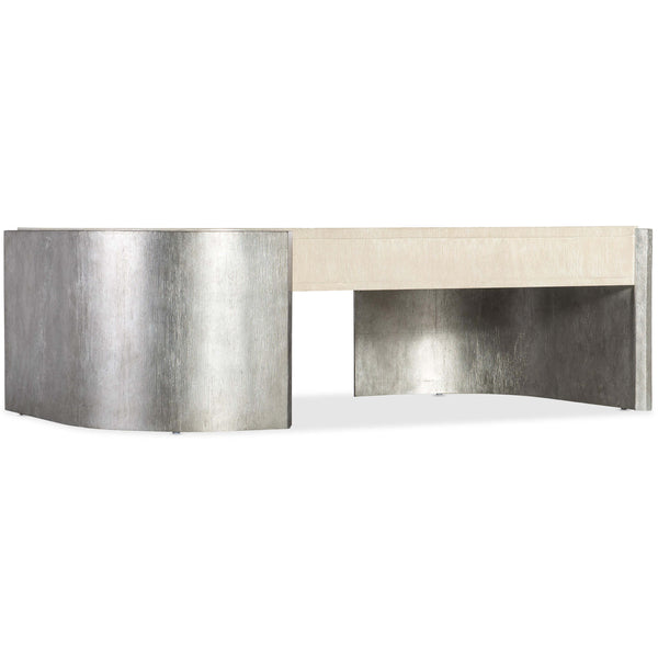 Home Fashion Silverfrost Cocktail Table Light Wood