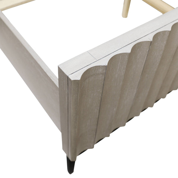 Home Fashion Silvia Bed Light Grey