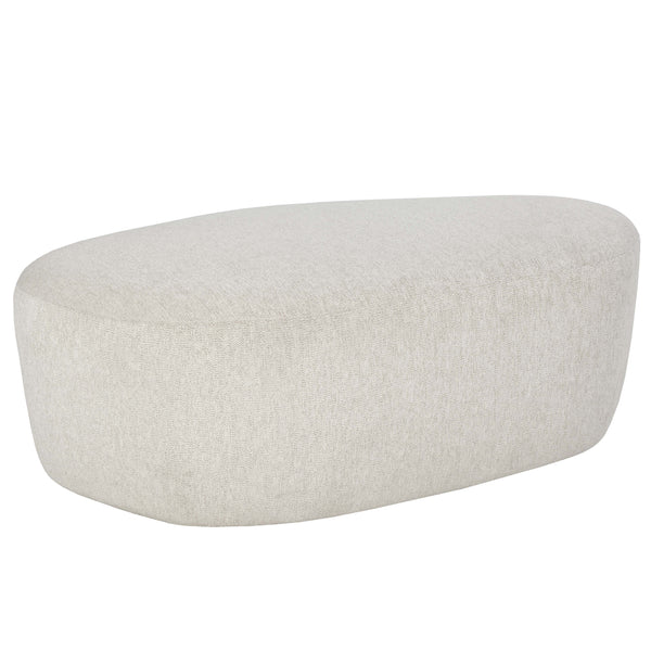 Home Fashion Soraya Ottoman Dove Cream