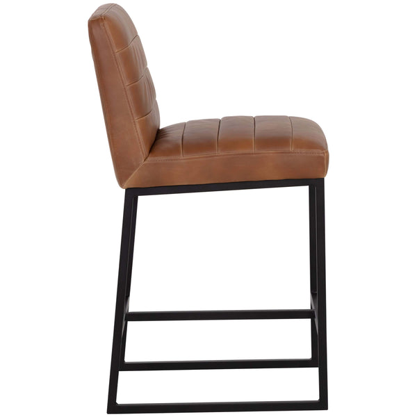 Home Fashion Spyros Counter Stool Tobacco Tan