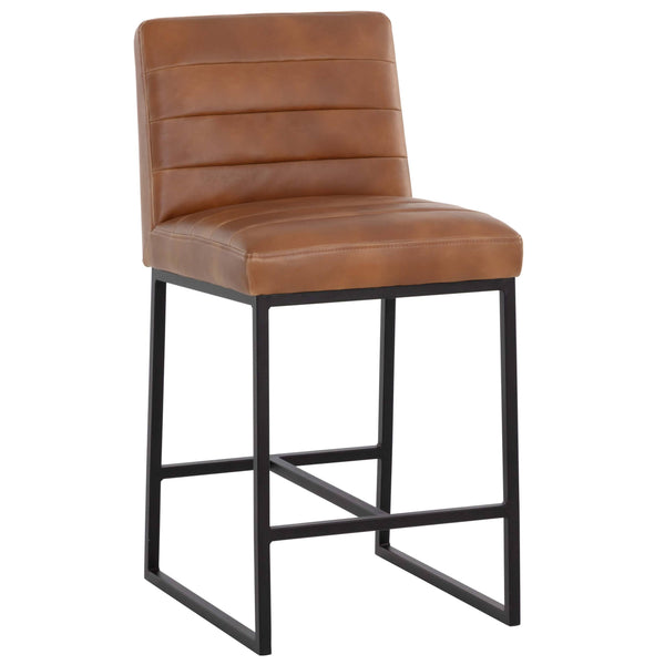 home fashion Spyros Counter Stool Tobacco Tan