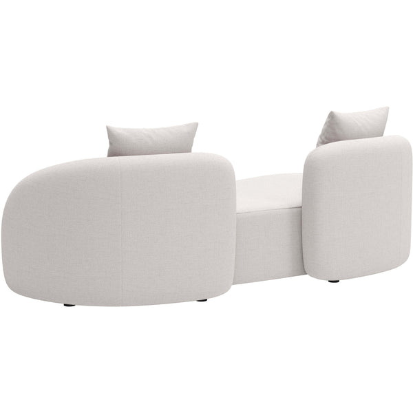 Home Fashion Sunny Isles Loveseat Beige