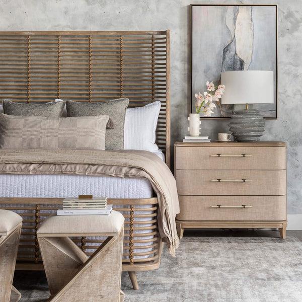 Home Fashion Surfrider Rattan Bed