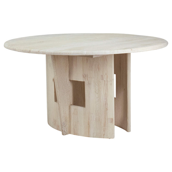 home fashion Talitha Round Dining Table Whitewash