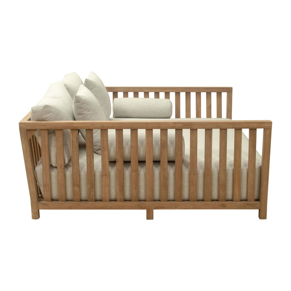 Home Fashion Teras Daybed Gray