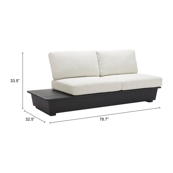 Home Fashion Tien LHF Loveseat Beige