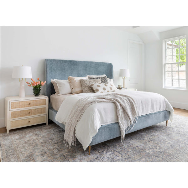 Home Fashion Tierra Bed Bergen French Blue