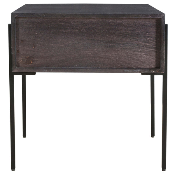 Home Fashion Tobin Side Table Light Brown