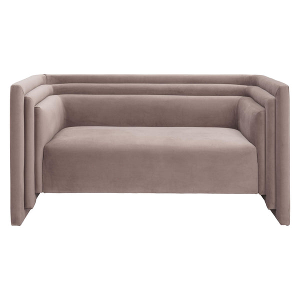 home fashion Trippel Loveseat Taupe
