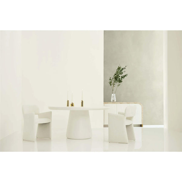Home Fashion Truffle Round Dining Table