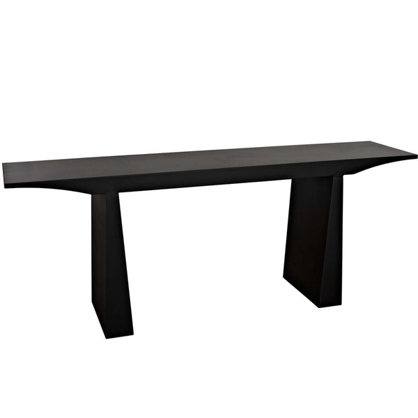 home fashion Truss Console Matte Black