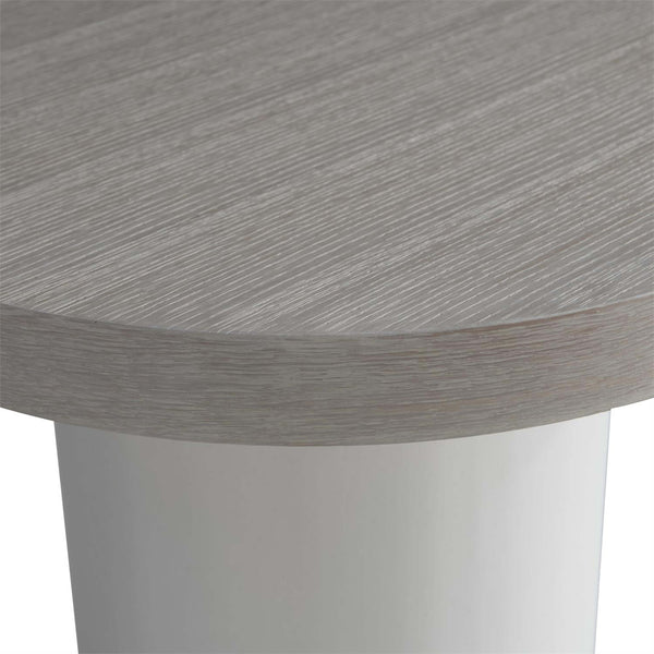 Home Fashion Turo Round Side Table Bone