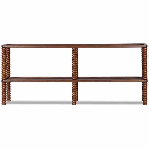 Home Fashion Twist Console Table Mellow Bourbon