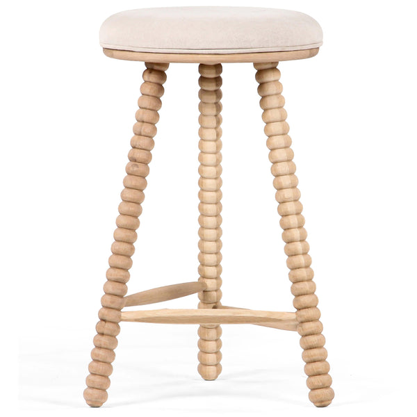Home Fashion Twist Counter Stool Natural