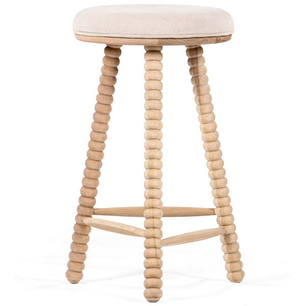 home fashion Twist Counter Stool Natural