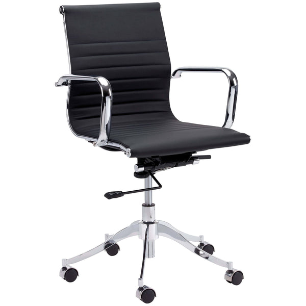 home fashion Tyler Full Back Office Chair Onyx