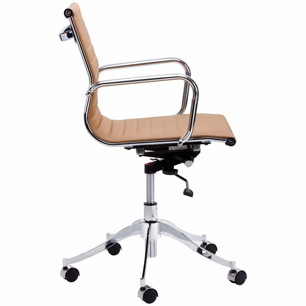Home Fashion Tyler Full Back Office Chair Tan