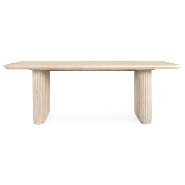 Home Fashion Vander Rectangular Dining Table Cream