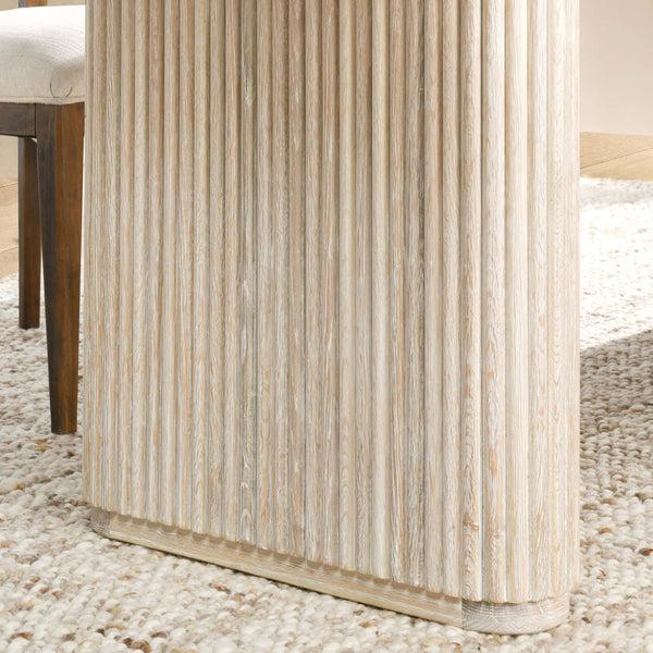 Home Fashion Vander Rectangular Dining Table Cream