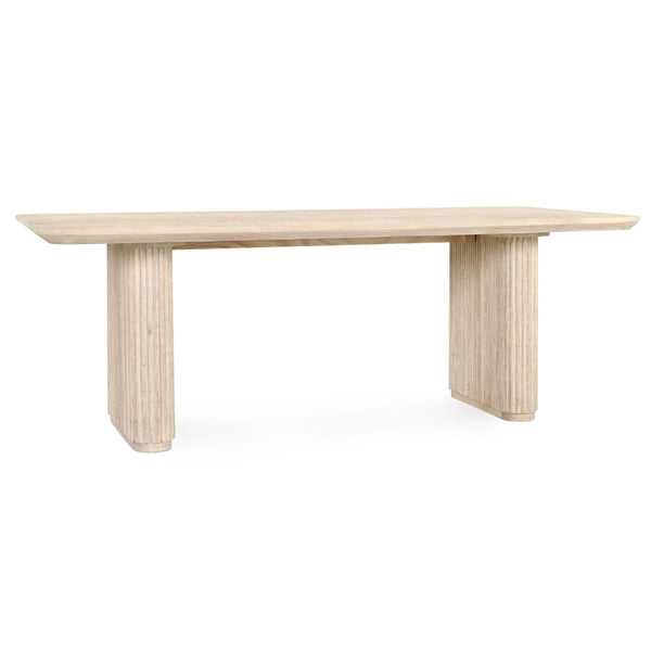 home fashion Vander Rectangular Dining Table Cream