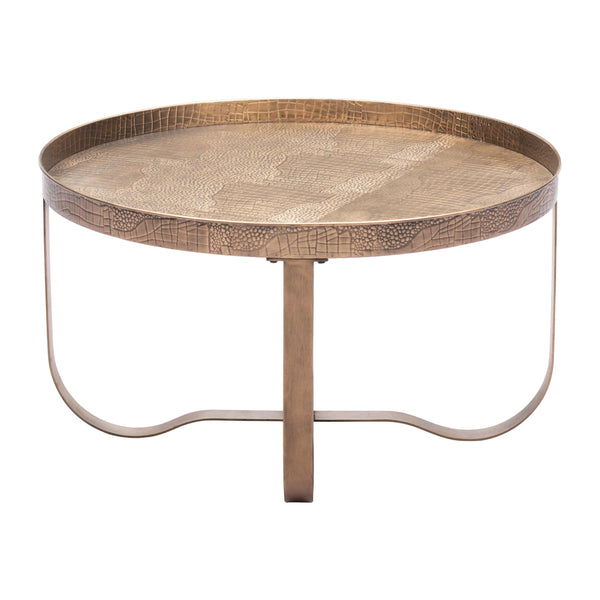 Home Fashion Vannes Coffee Table Brass